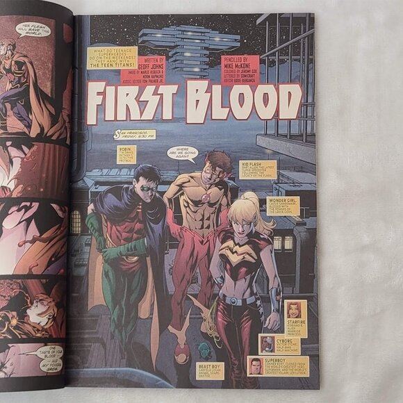 Teen Titans 9 DC Comics 2004 VF 8.0 1st Full Appearance Ravager Rose Wilson - Picture 5 of 12